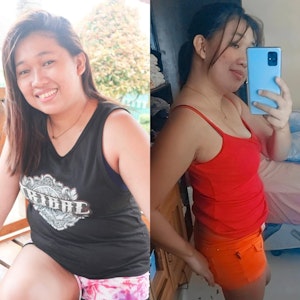 Hannah C. success keto: before and after