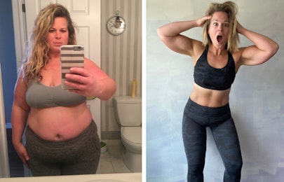 Sarah Evans success keto: before and after