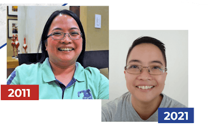 Yan Alonzo success keto: before and after