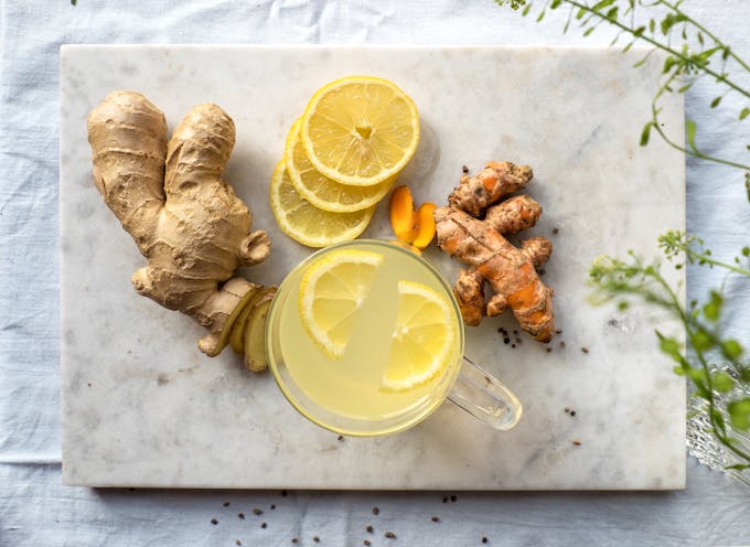 Lemon-ginger water recipe