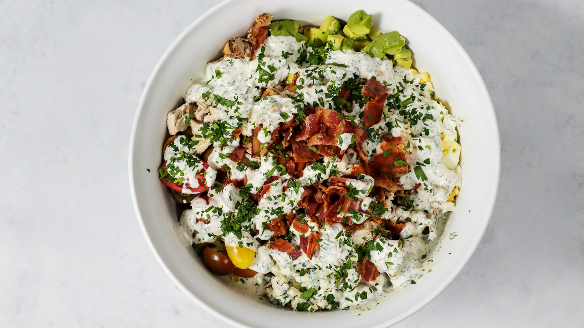 keto-cobb-salad-with-ranch-dressing