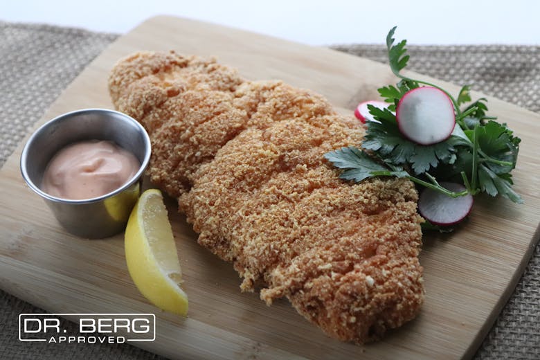 Crispy Keto Fried Fish with Spicy Dipping Sauce | Dr. Berg