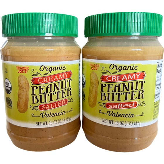 Trader Joe's – Organic Creamy Peanut Butter Salted Valencia