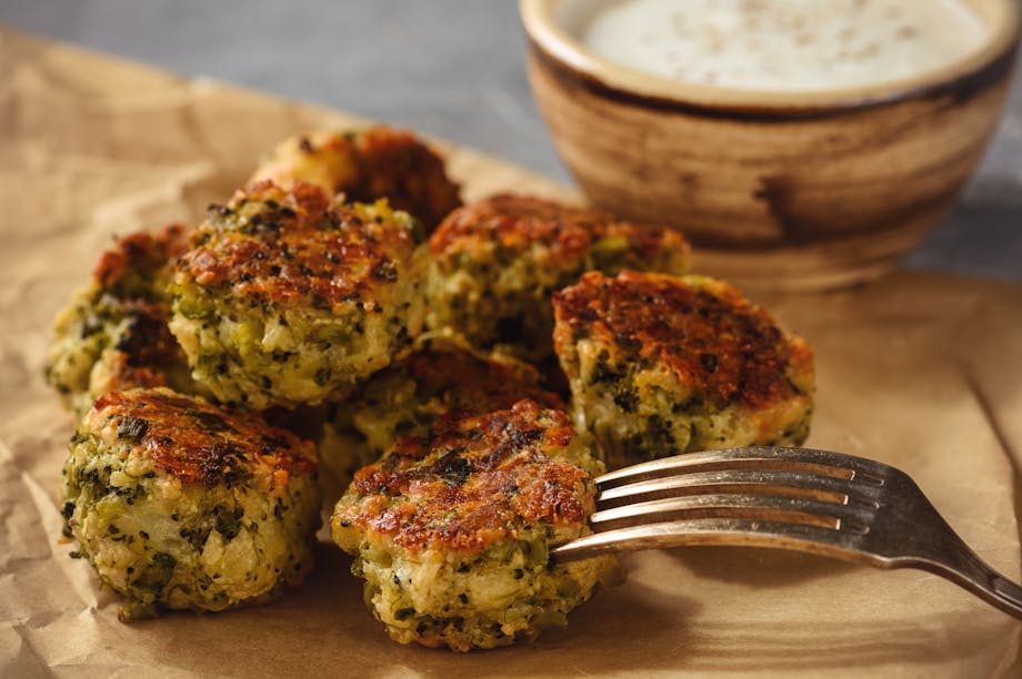 Broccoli cheese balls