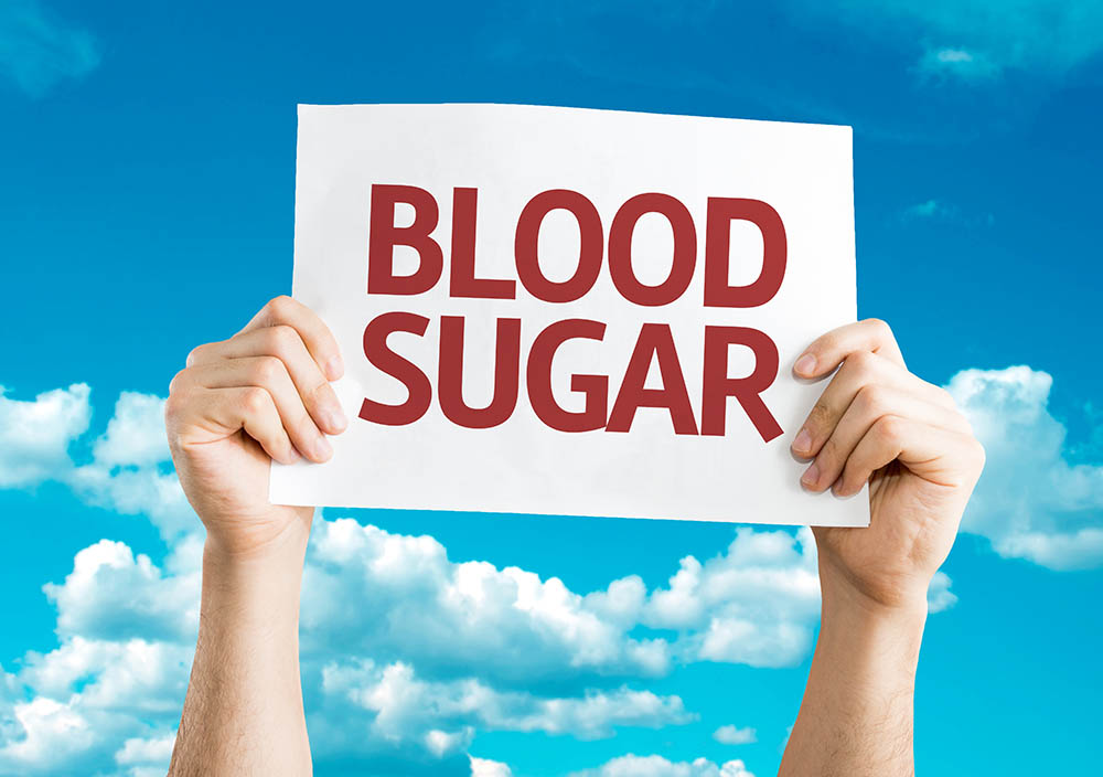 Blood Sugar card with sky background | 13 Things That Spike Fat Storing Hormone