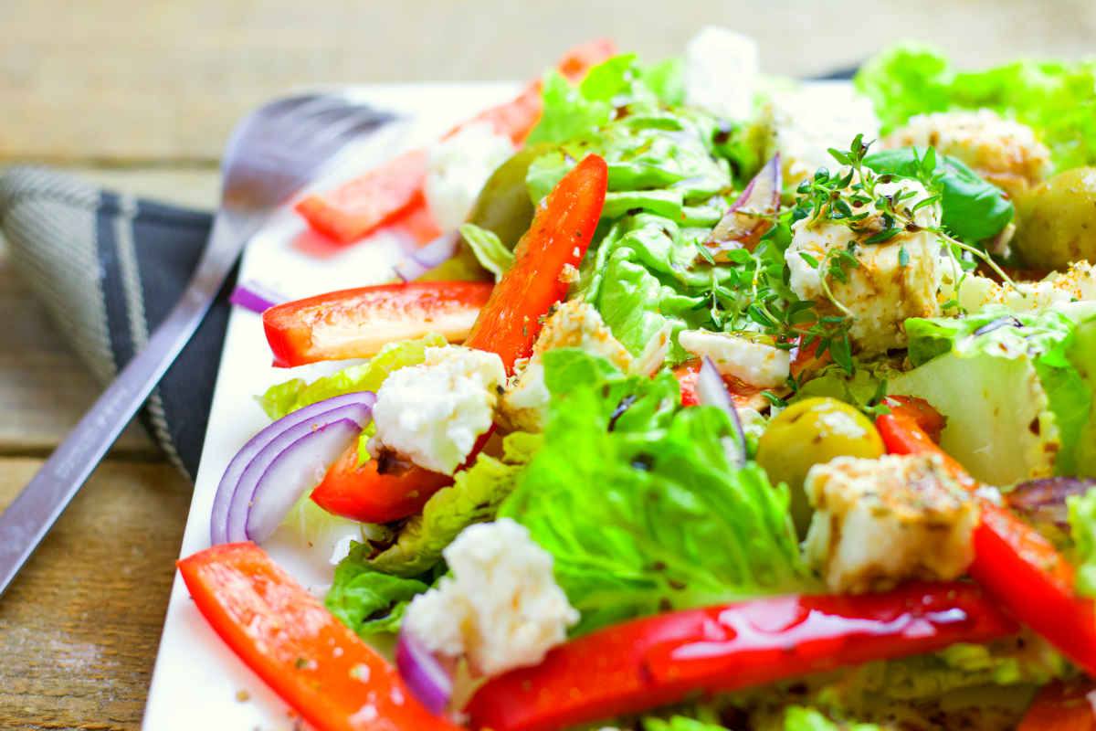 Vegetable Salad | Benefits of Only Eating One Meal A Day