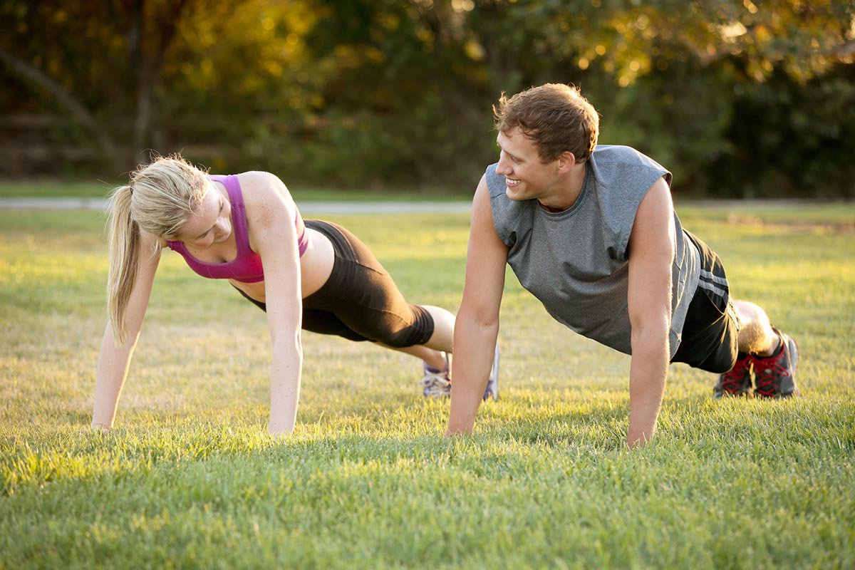 Couple Exercising | Benefits of Only Eating One Meal A Day