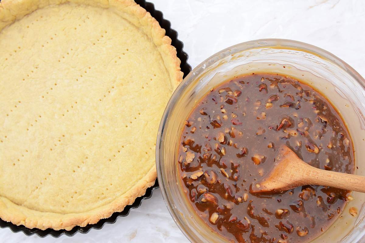 Pecan pie crust and filling | Scrumptious Low Carb Keto Pecan Pie Recipe