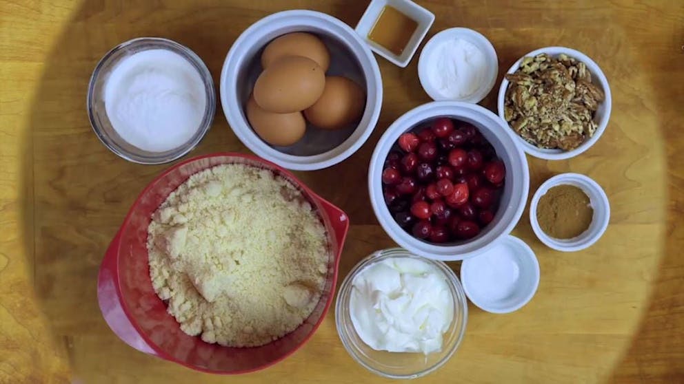 Cranberry Pecan Muffins Ingredients | Guilt-Free Cranberry Pecan Muffins You Can Enjoy This Fall | pecan pie muffins