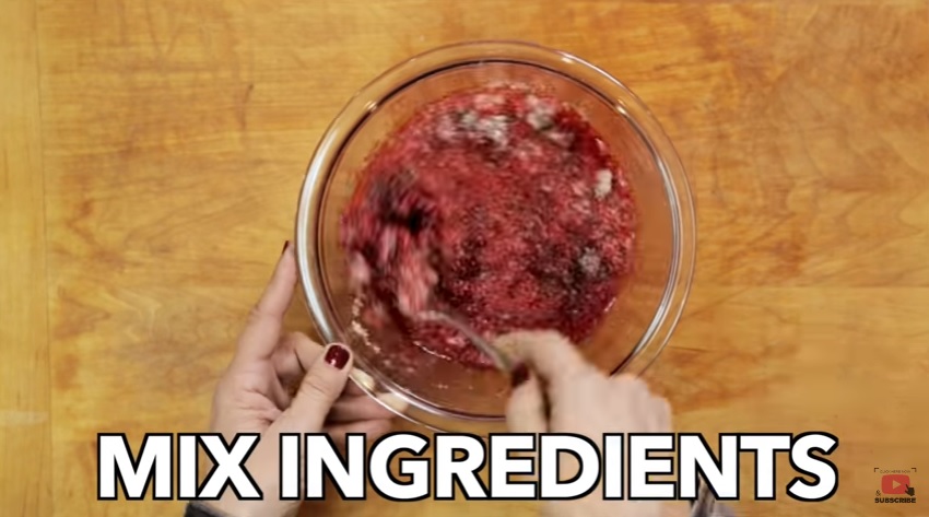 Mix ingredients