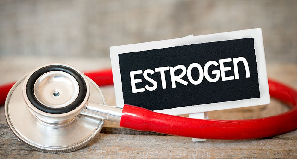 estrogen dominance sign with stethoscope