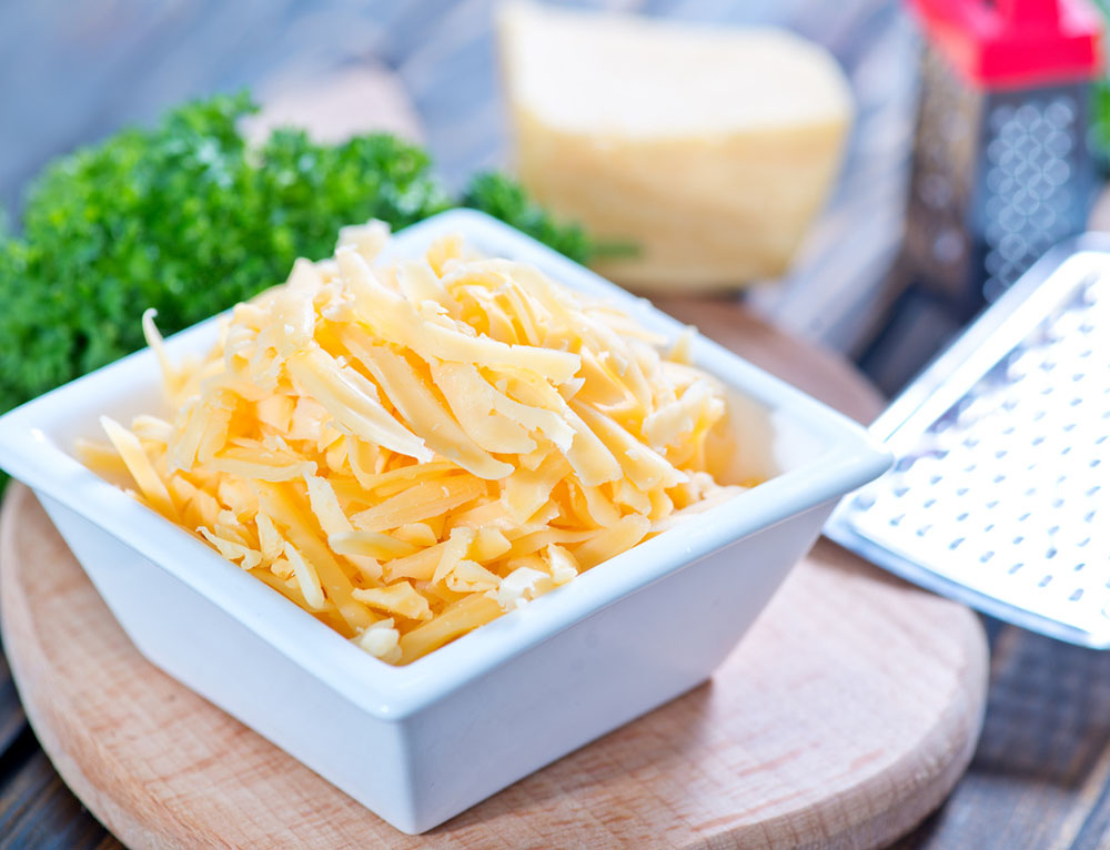 Grated cheese