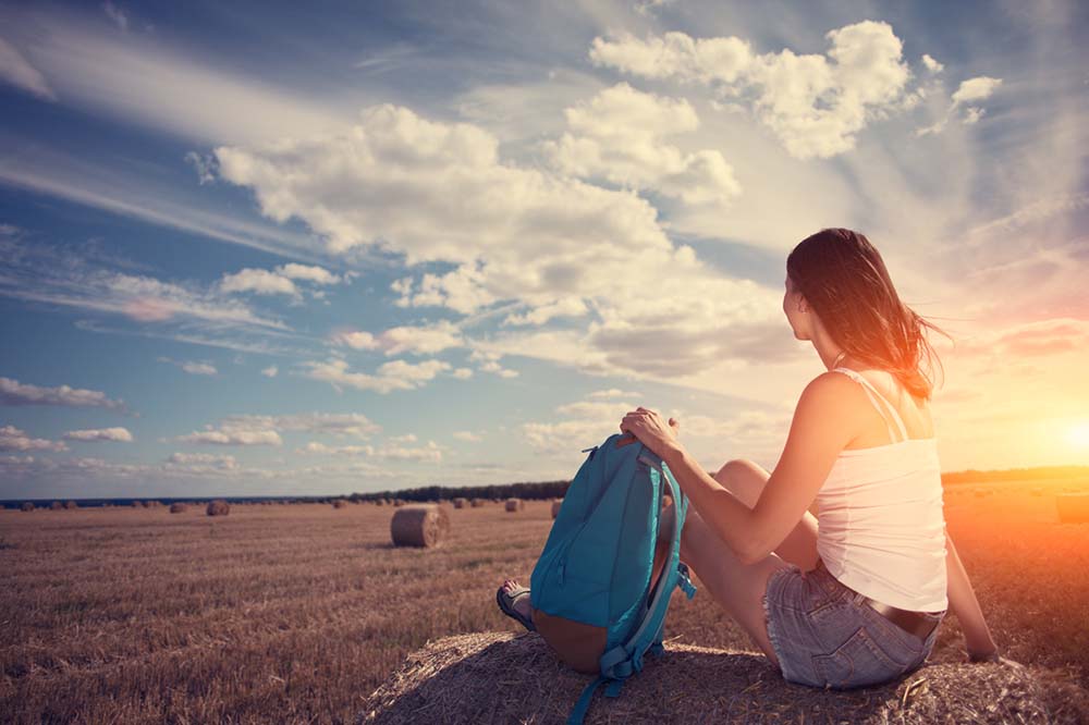 Girl In Field