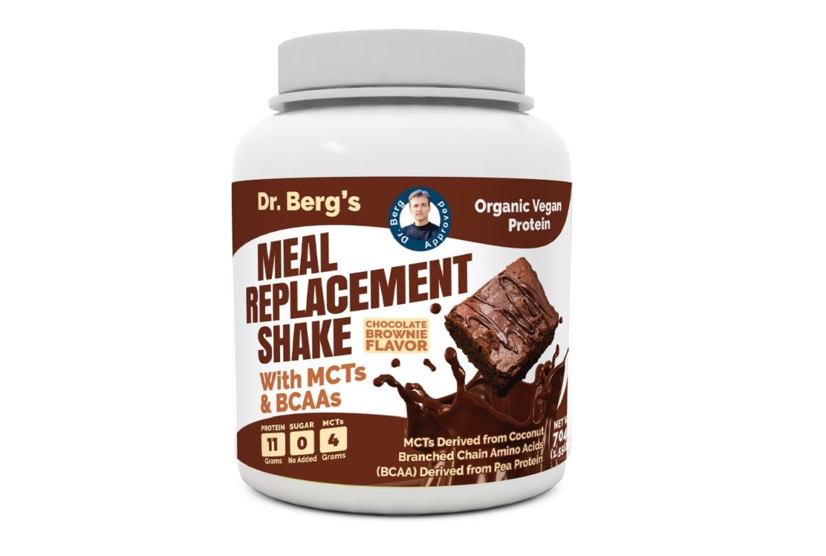 Dr. Berg's Meal Replacement Shake with MCTs | The Best Weight Loss Meal Replacement Shake Ingredients