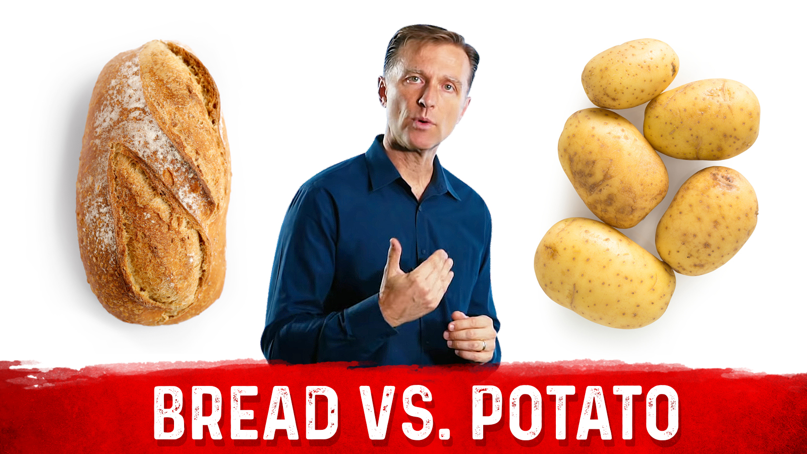 Bread vs Potato   Healthy Keto™ Dr. Berg