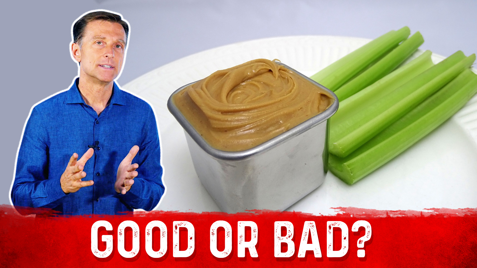 Celery and Nut Butter on Keto Healthy Keto™ Dr. Berg