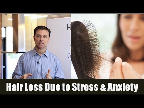 Hair Loss due to Stress and Anxiety| Dr. Berg