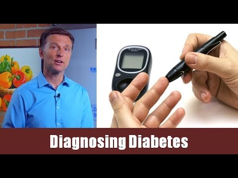 How Diabetes Is Diagnosed| Dr. Berg