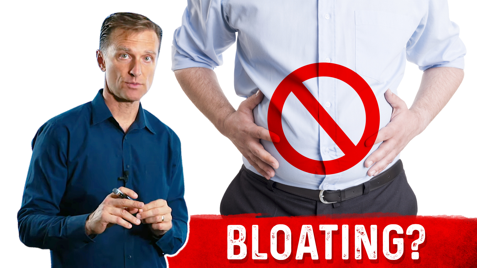 How To Get Rid Of Bloating And Abdominal Distention Dr Berg