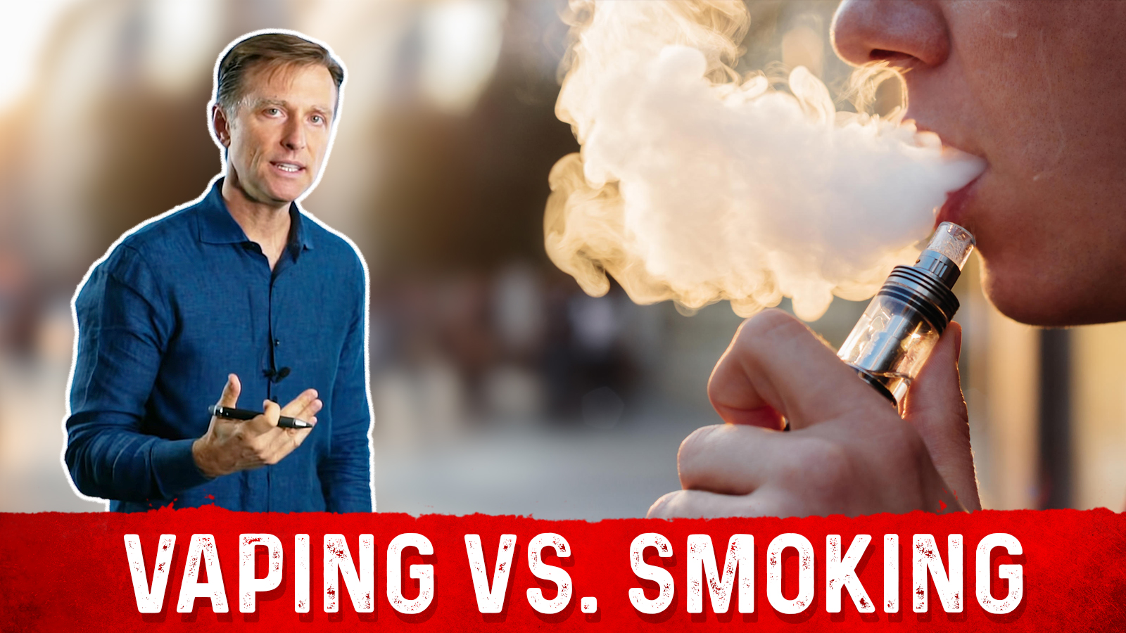 Is Vaping Better Than Smoking? | Healthy Keto™ Dr. Berg