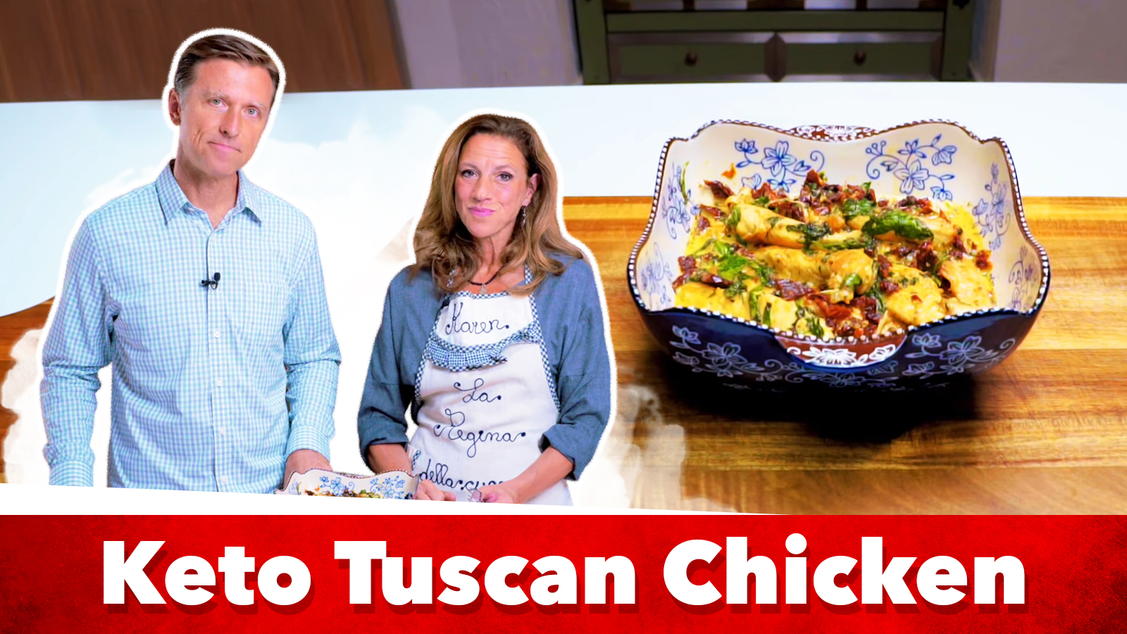 Keto Tuscan Chicken Recipe | Healthy Keto™ Dr. Berg