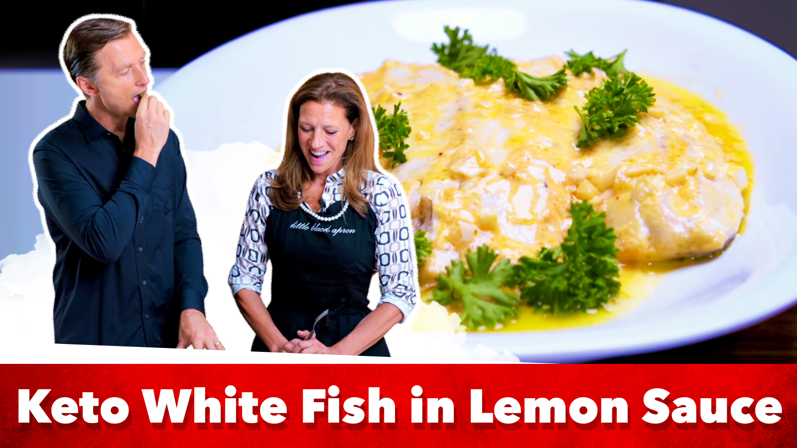 Keto White Fish In Lemon Sauce Recipe | Healthy Keto™ Dr. Berg
