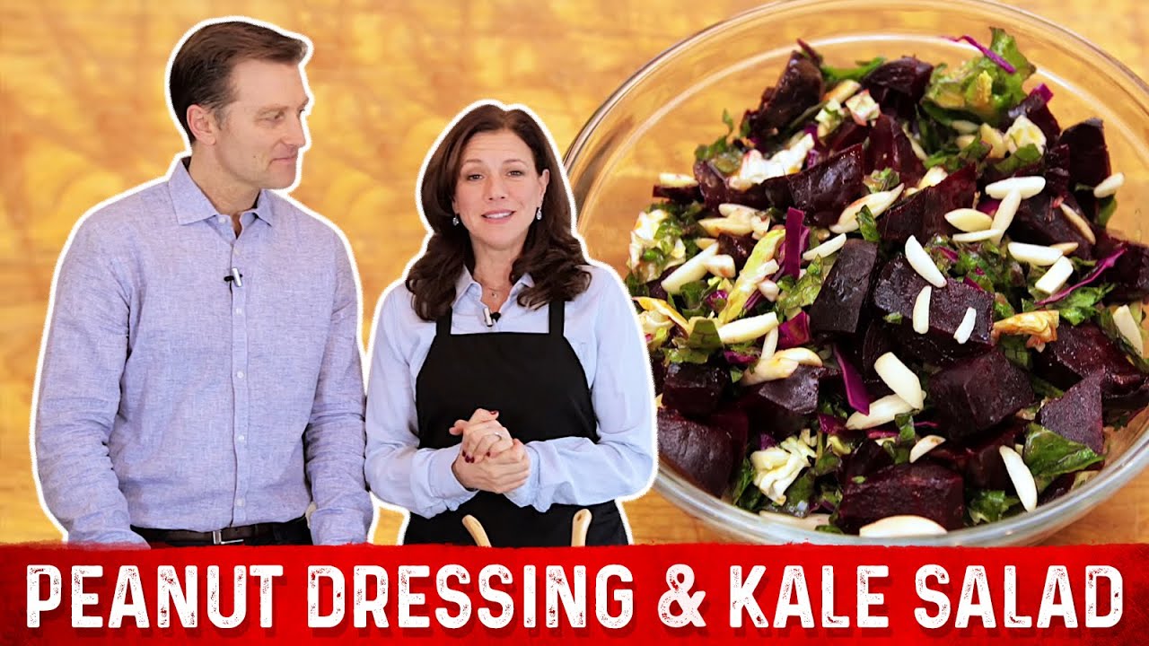 Peanut Dressing for Kale Salad Dr. Berg