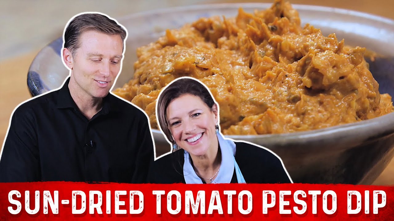 Sundried Tomato Pesto Dip Healthy Keto™ Dr. Berg