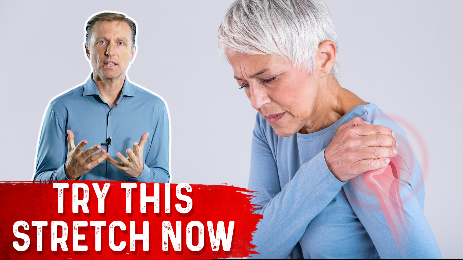 The Best Stretch for Shoulder Pain Healthy Keto™ Dr. Berg