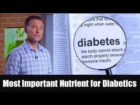 The Most Important Nutrient for Diabetics Benfotiamine| Dr. Berg