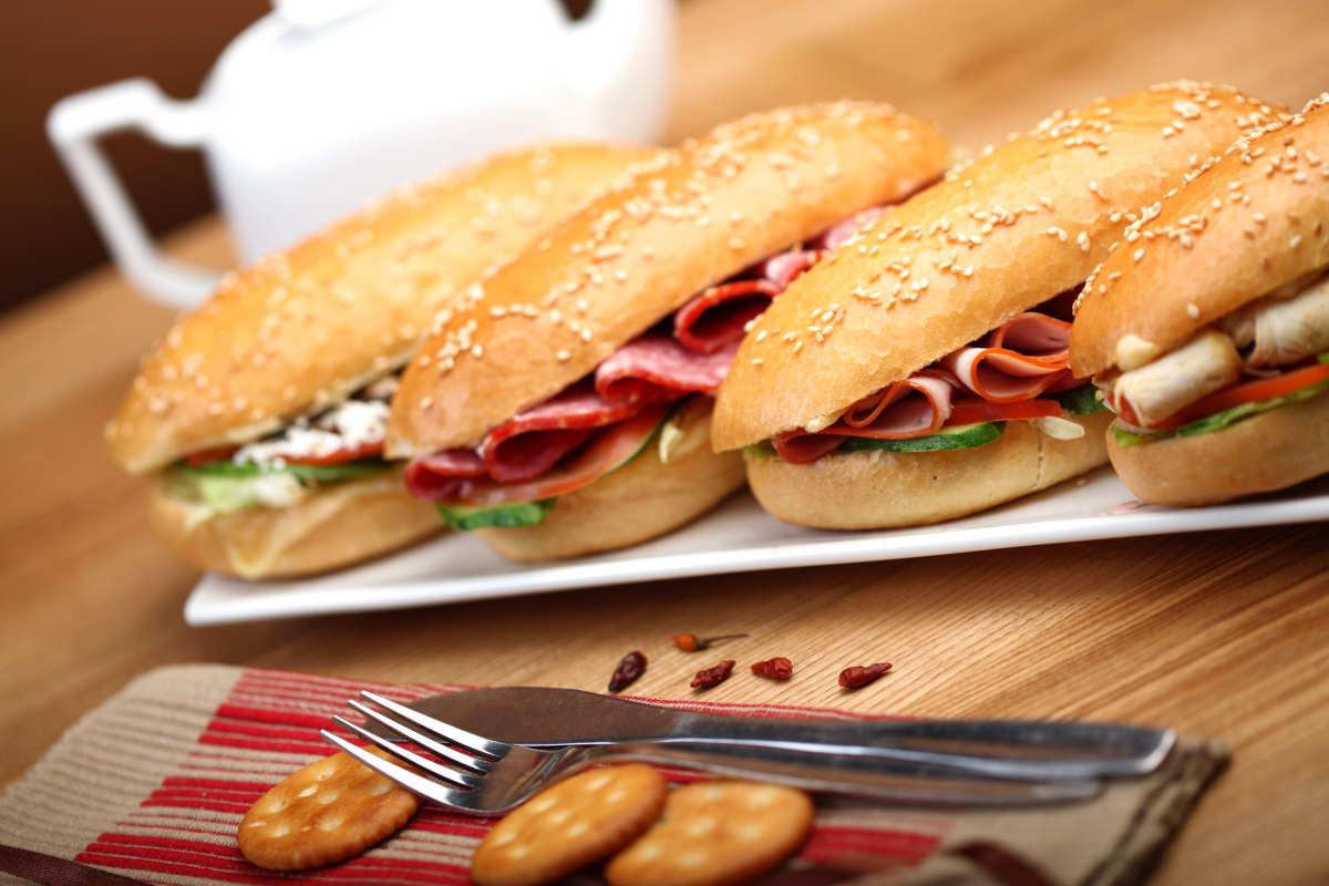 Delicious sandwiches with biscuits and cutlery | Diabetes and Pre Diabetes Diet: What I Would Eat if I had Diabetes