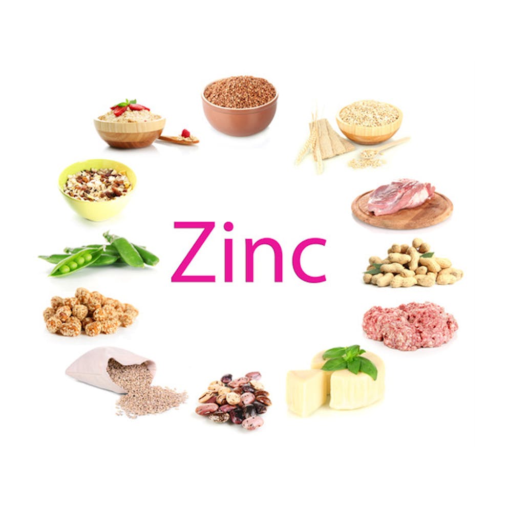 Zinc health benefits wound healing genetic material 