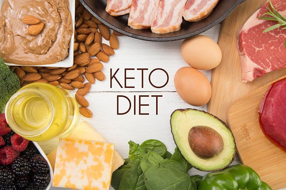 a photo of a variety of healthy keto foods