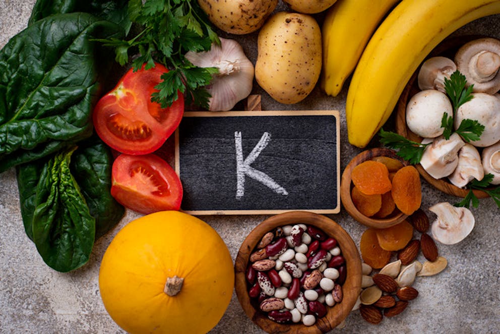 raise potassium levels with 7-10 cups of veggies and salad