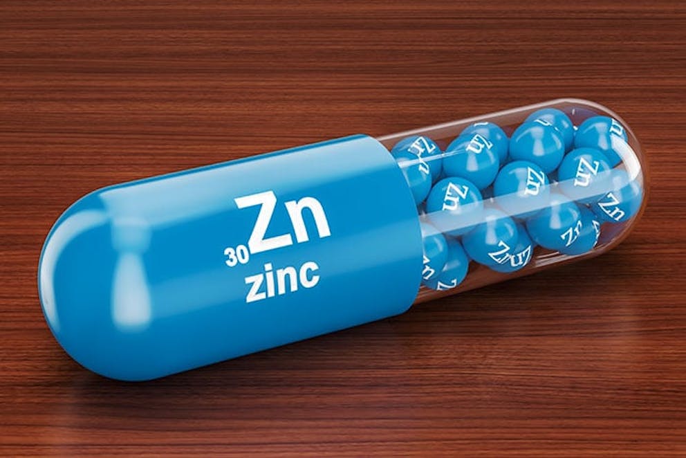 a capsule full of zinc