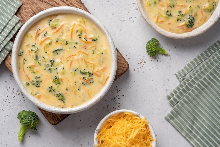 Broccoli cheddar soup