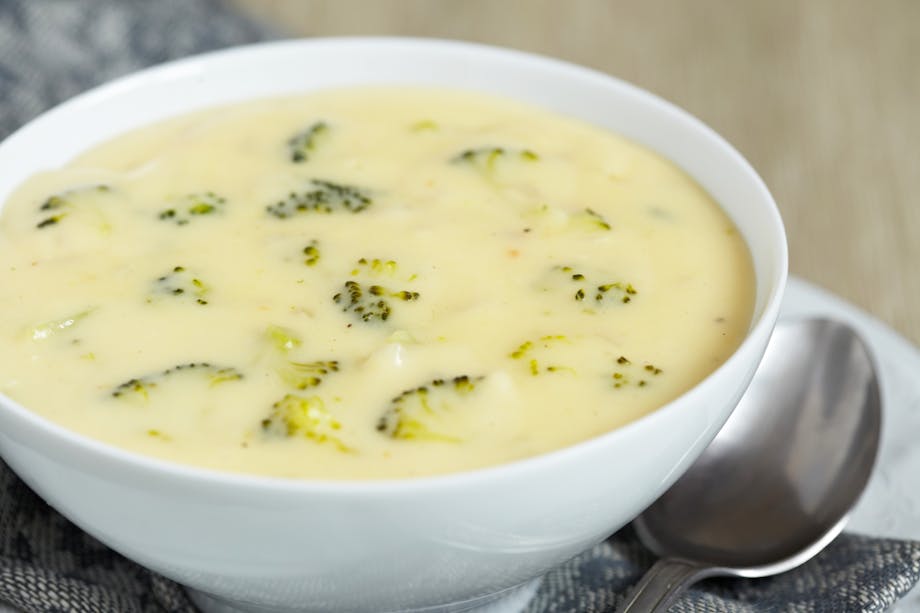 Broccoli cheese soup