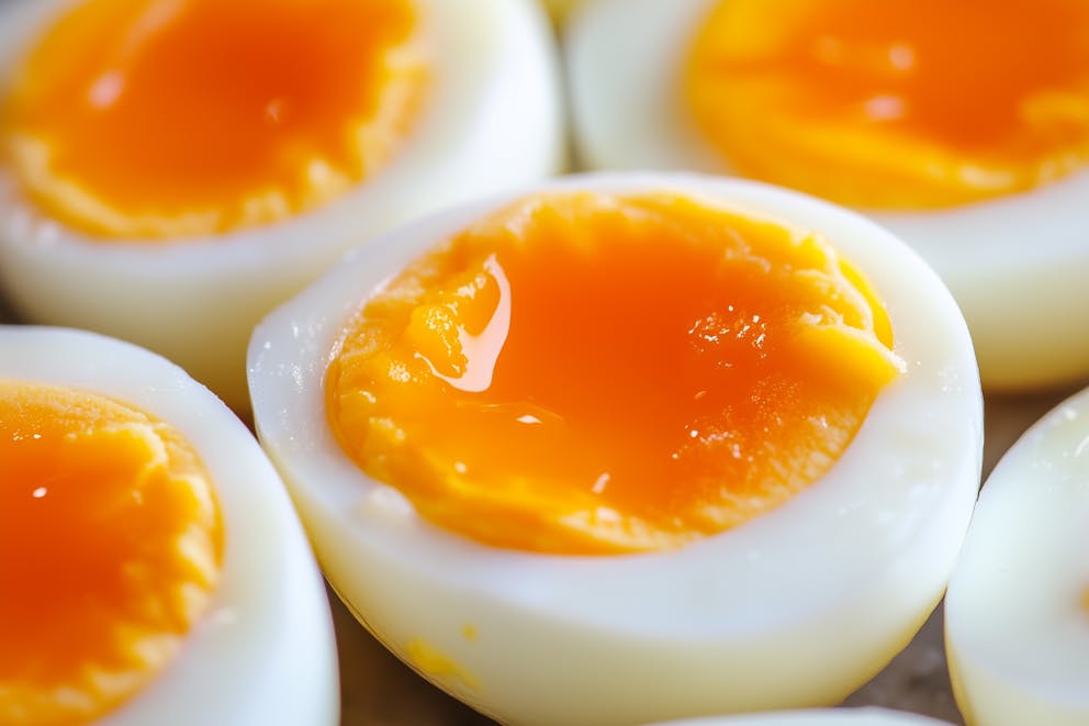 Soft-boiled eggs