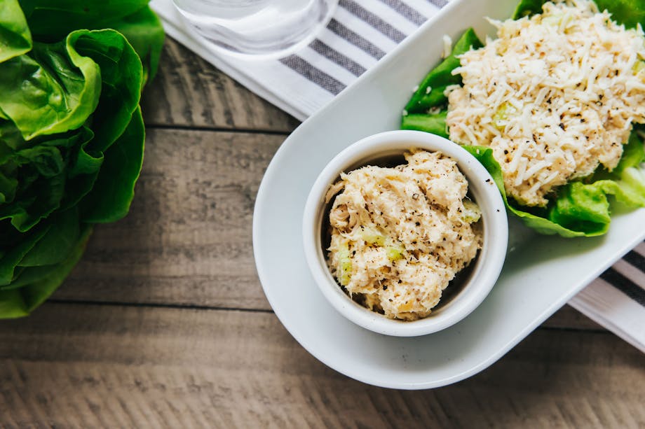 Chicken lettuce wrap