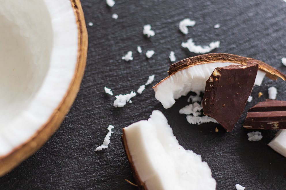 coconut and chocolate