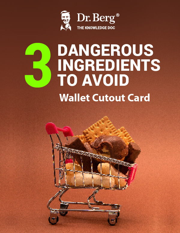 3 Dangerous Ingredients to Avoid Wallet Cutout Card
