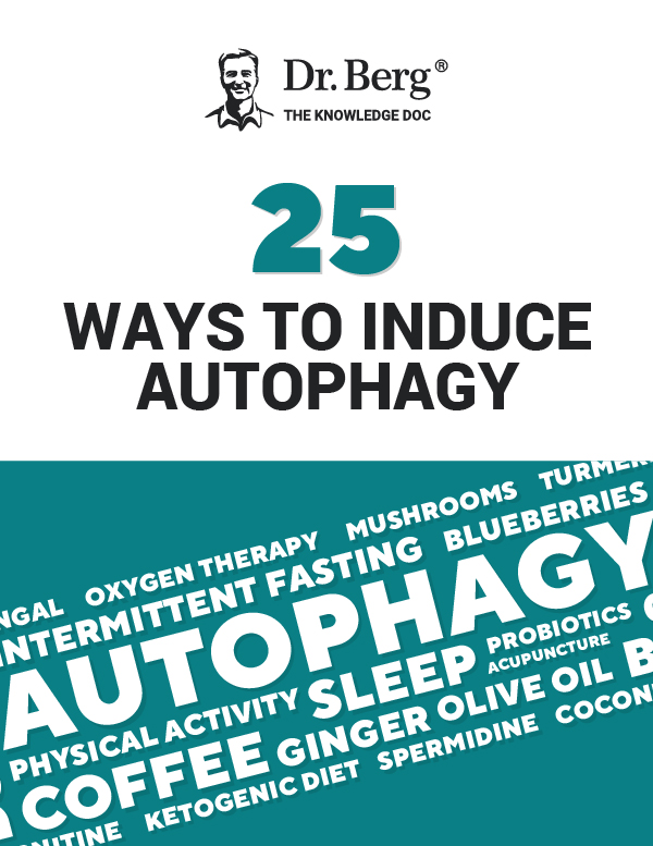 25 Ways to Induce Autophagy eBook Cover
