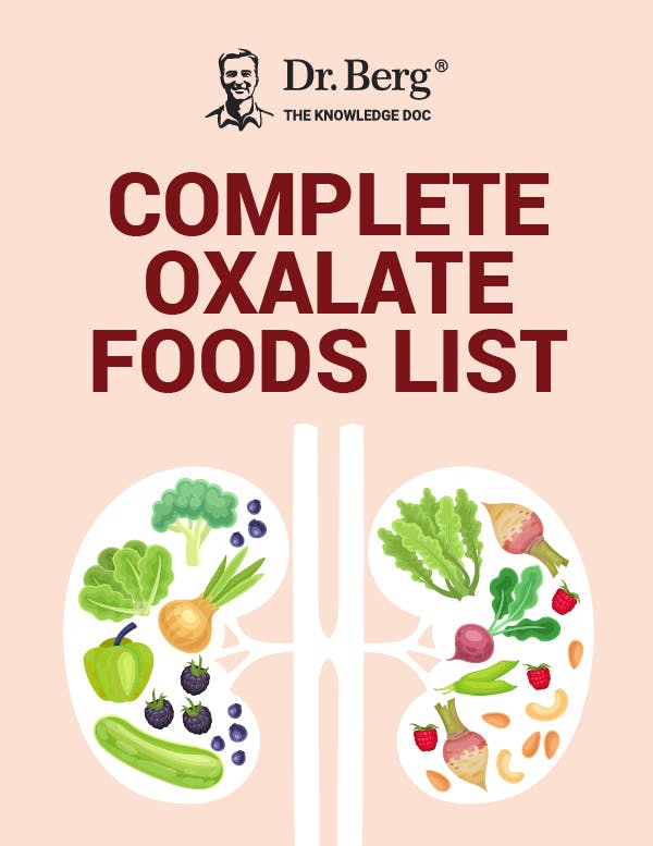 Oxalate Foods List Cover