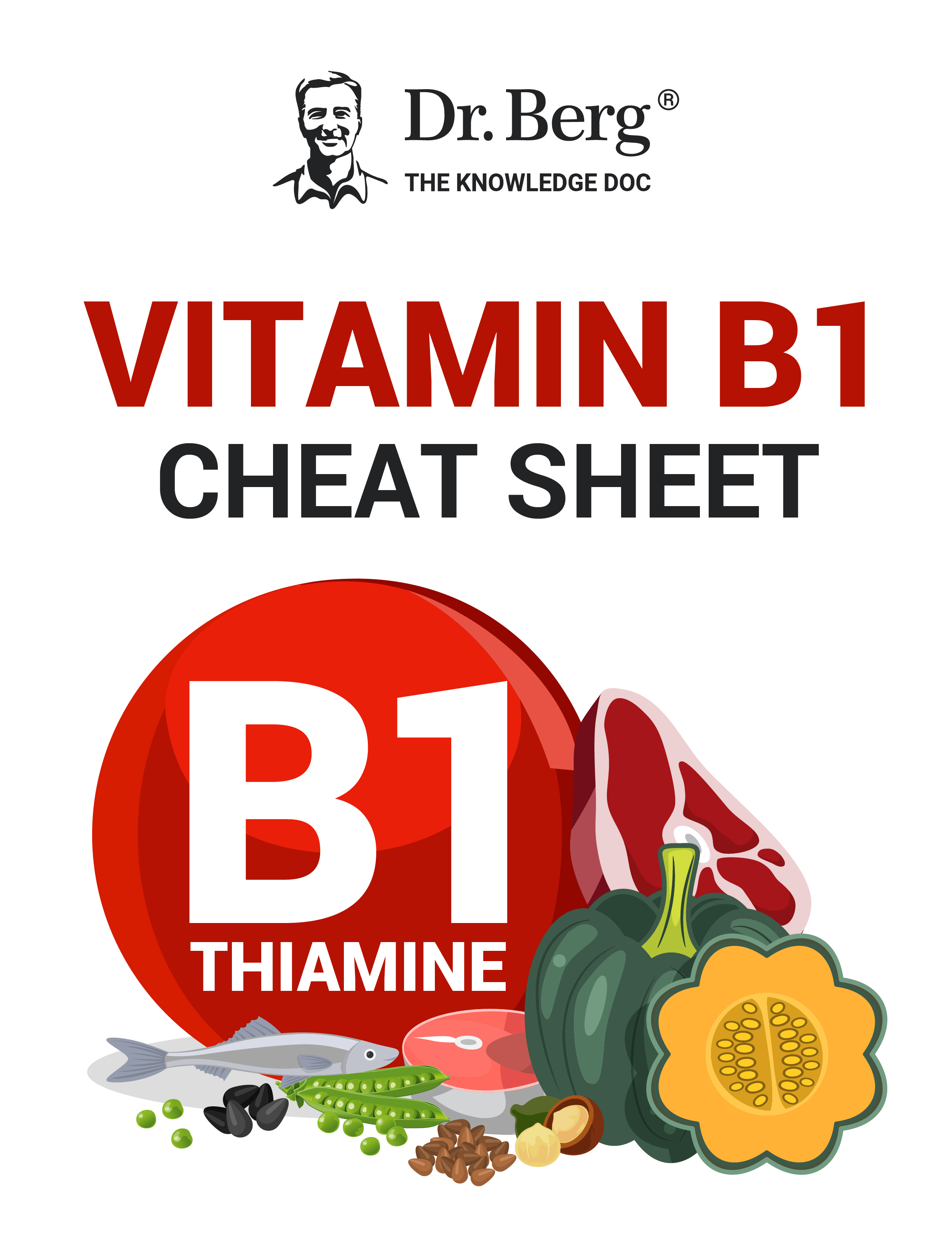 Vitamin B1 Cheat Sheet