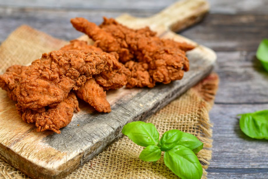 Almond flour fried chicken