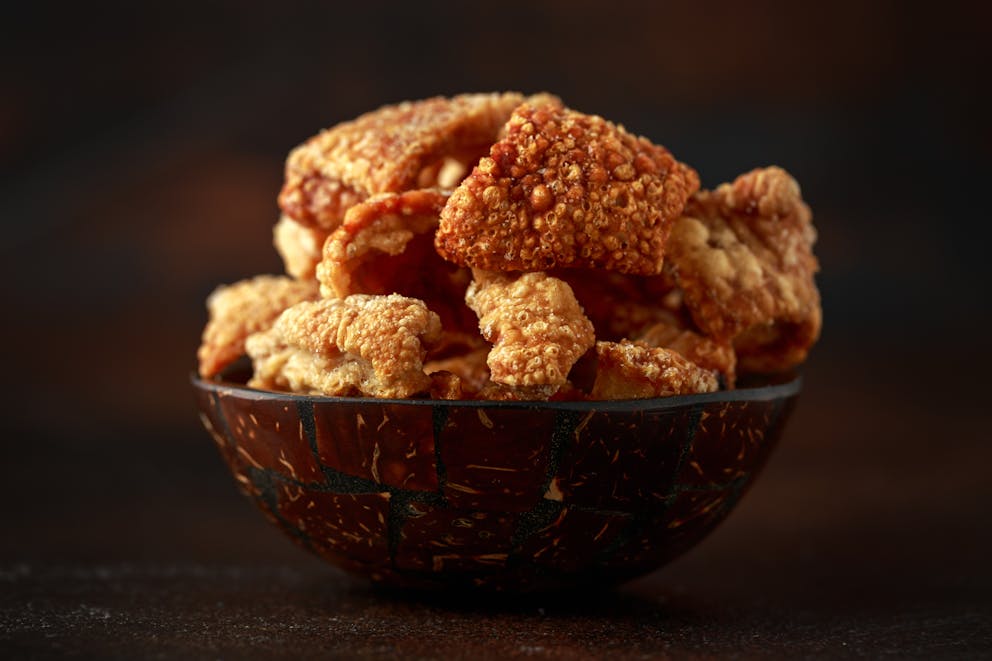 Plain pork rinds