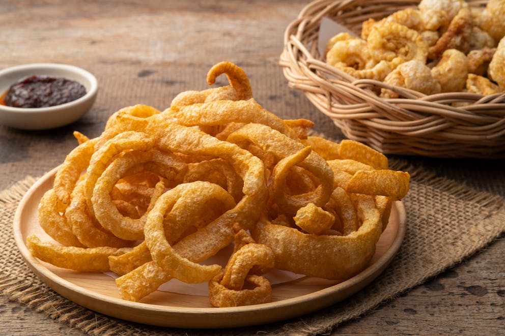 Crispy pork rinds