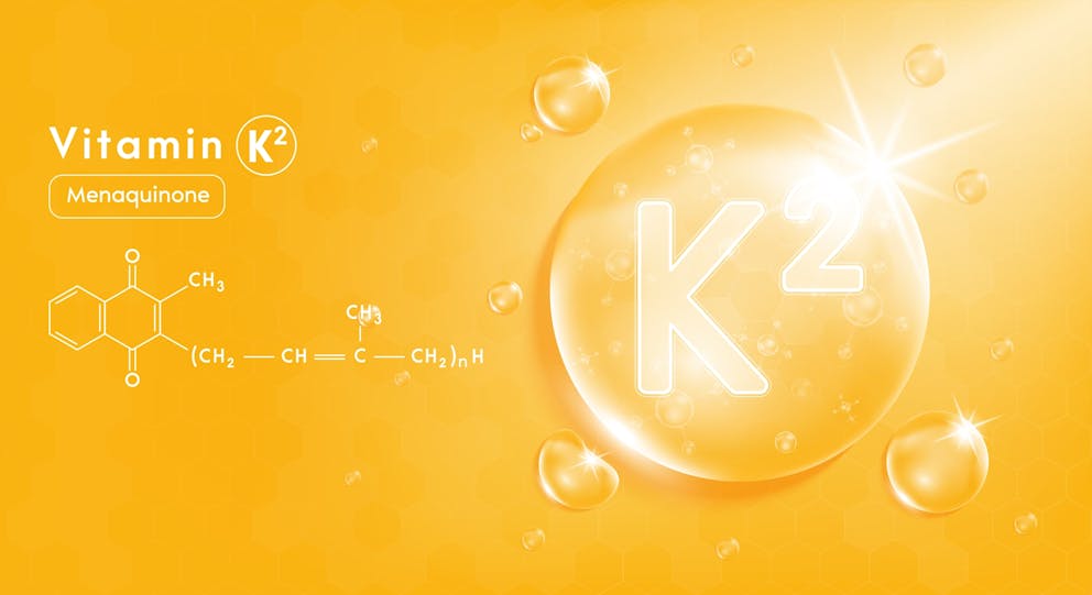 Vitamin K2 illustration