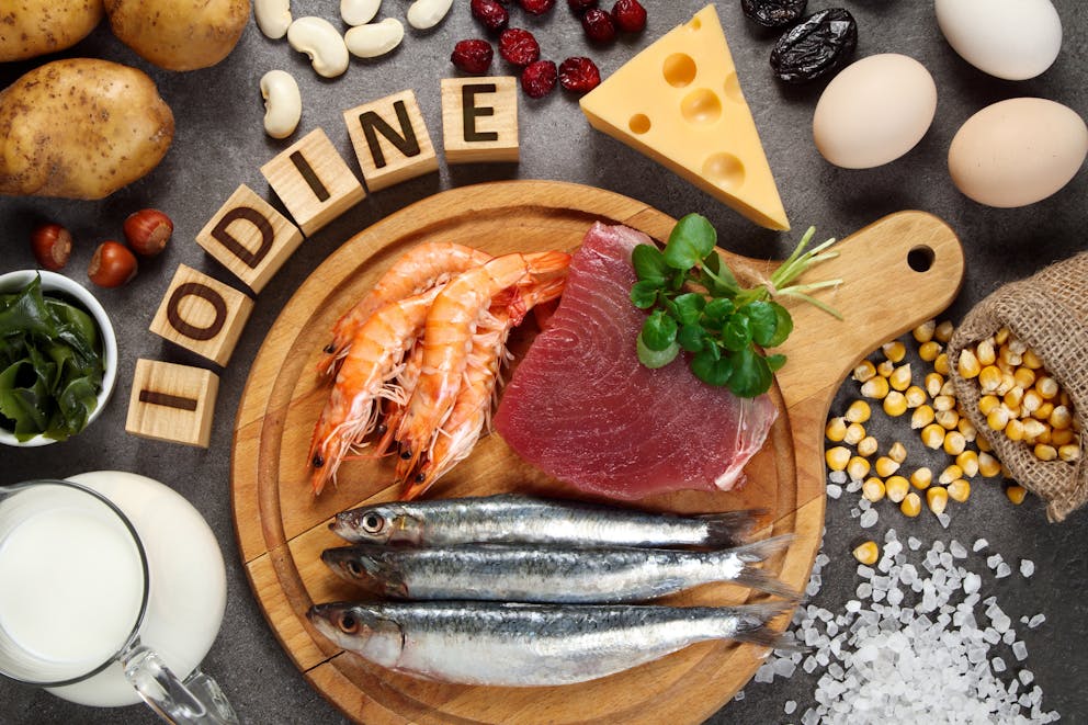 Iodine-rich foods