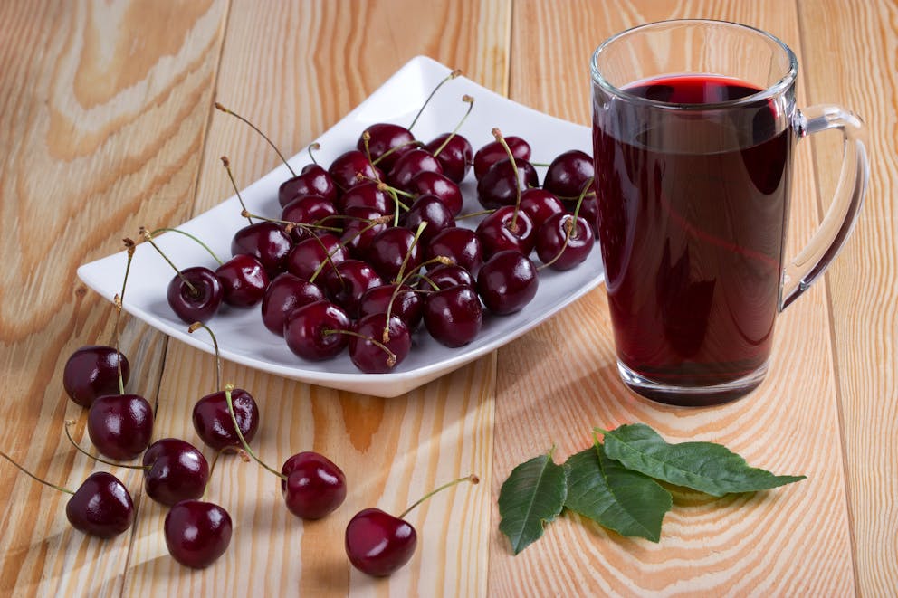 Tart cherries and cherry juice